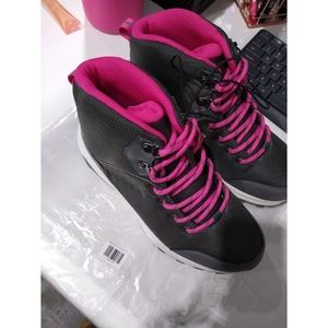 Dawson Kids' Lace-Up Winter Boots - All in Motion Gray 5